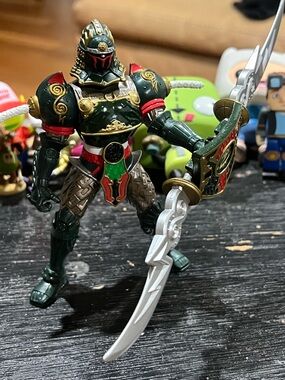 Power Rangers Ninja Storm Zurgane 2002 Vintage. Bandai, Loose Figure